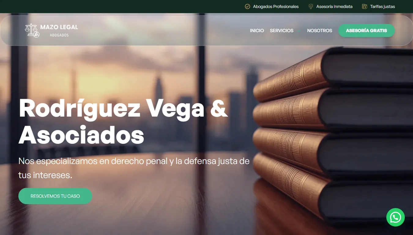 Diseño web para Para Abogados