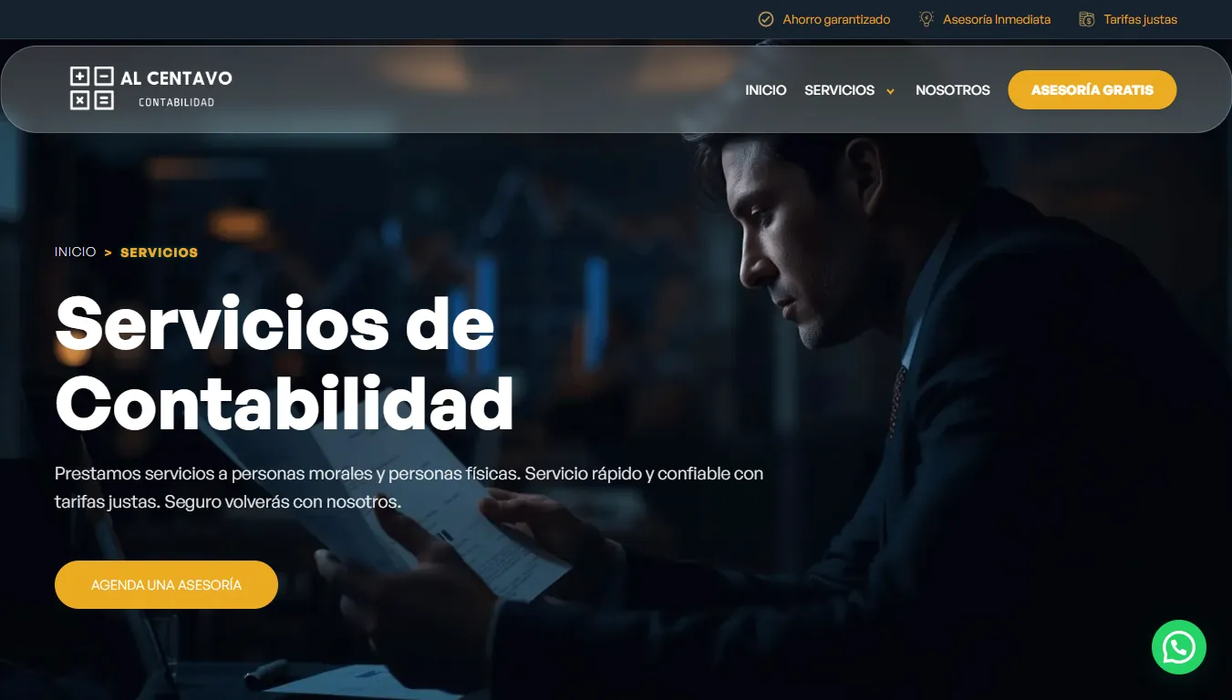 Diseño web para Para Contadores