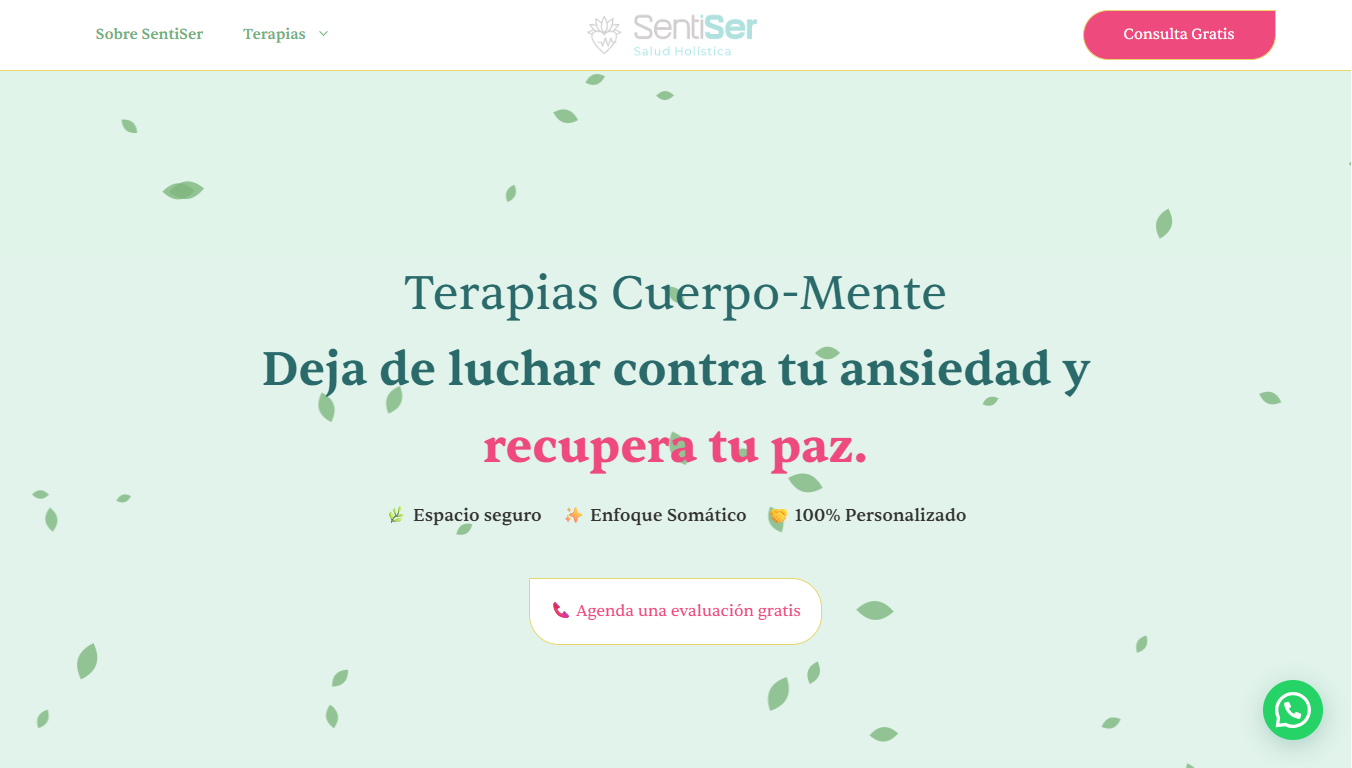 Diseño web para Terapeutas / Instructores