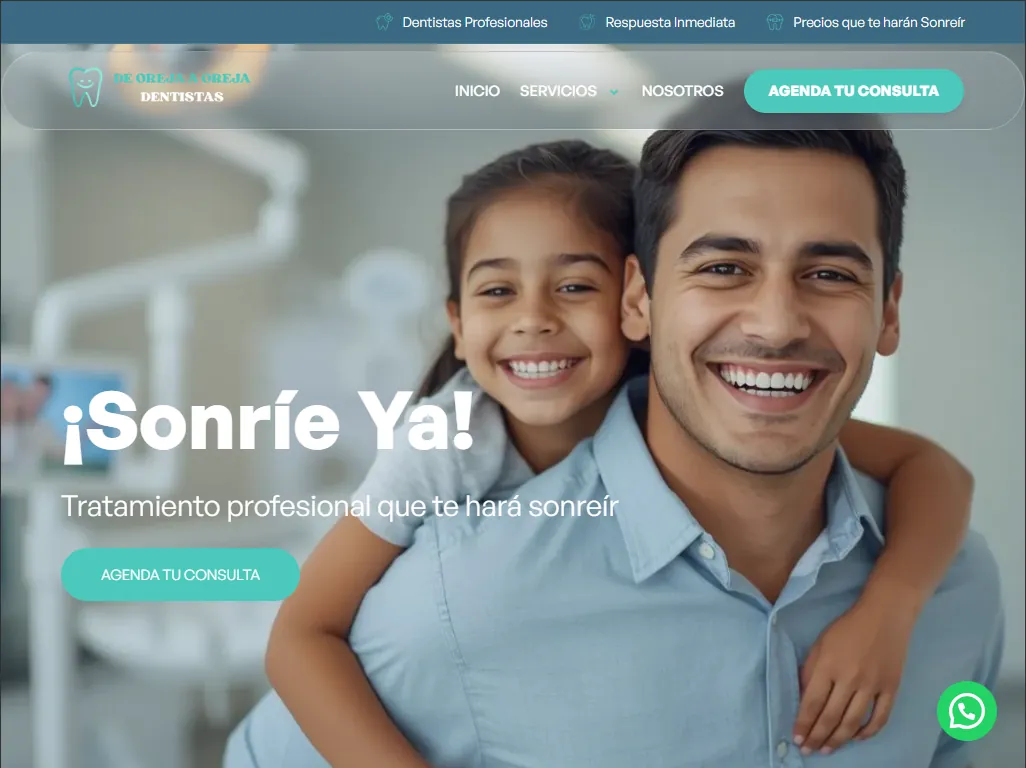 Sitio para dentistas