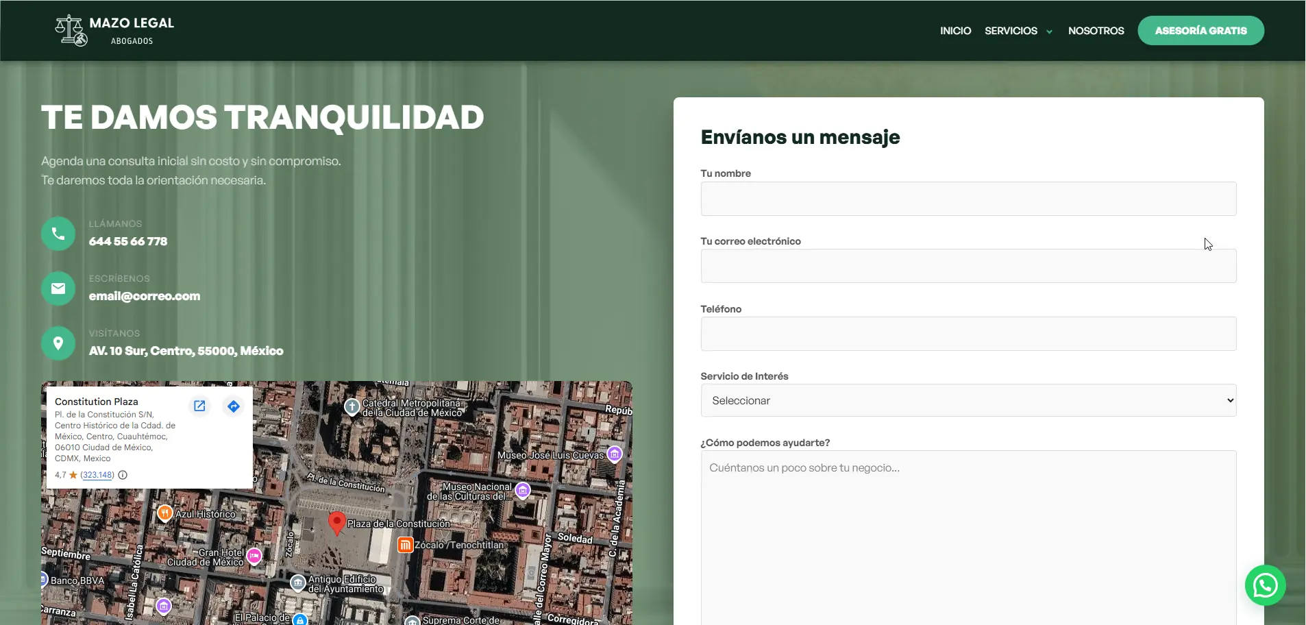 Plantilla RNR